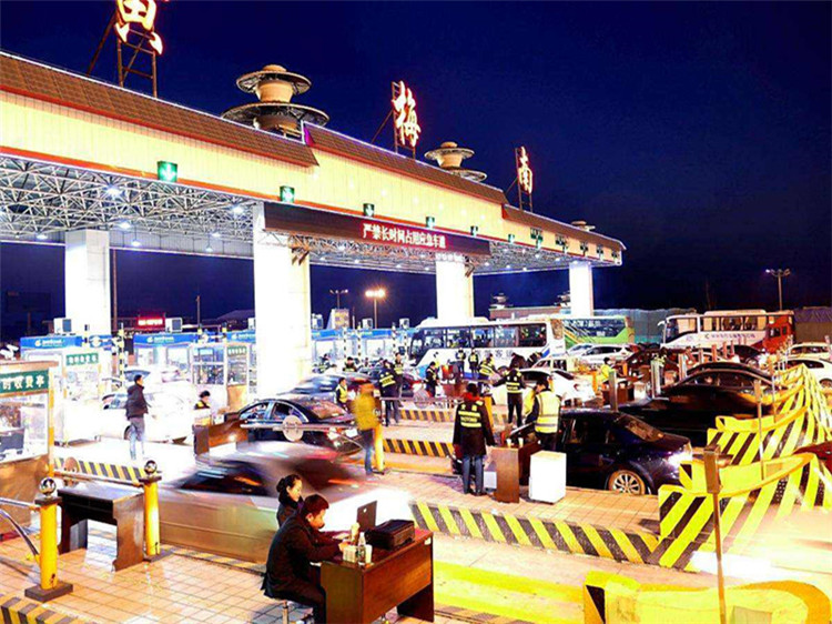 吴江收费站网架